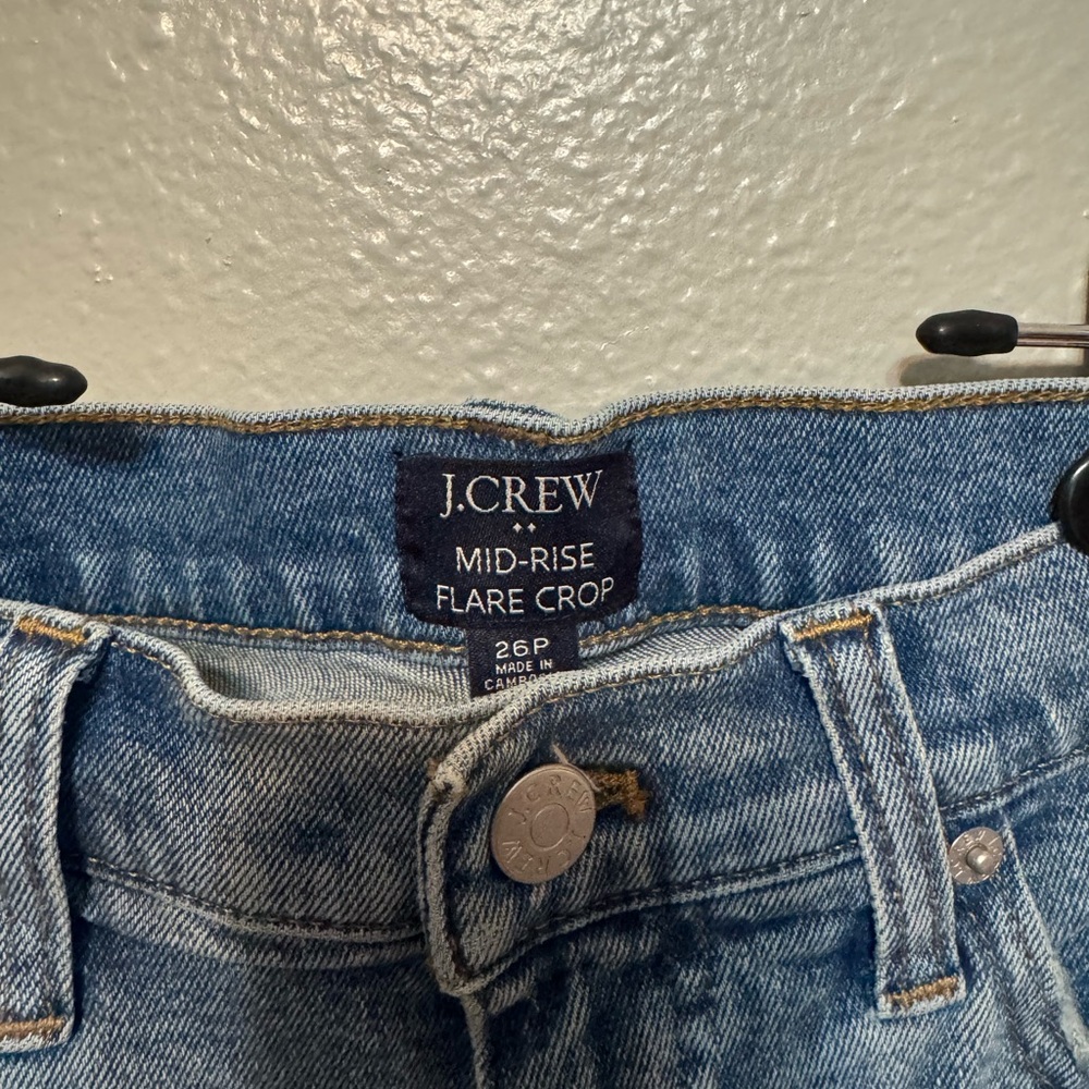 J. Crew Light Blue Straight Leg Jeans - Picture 2 of 2